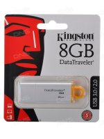 - Kingston DataTraveler G4 (DTIG4/8GB) USB3.0 Flash Drive 8Gb (RTL)