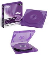 DVD-R TDK 4.7 , 16x, 10 ., Snap and Save Box, (DVD-R47SBPED10), ,  DVD