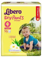 - Libero Dry Pants maxi (7-11 ) mega pak, 54 