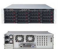 Supermicro SSG-6037R-E1R16N  A3U (2 x LGA2011, Intel C602, 24 x DDR3, 16 x 3.5" SA