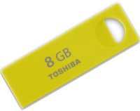  8GB USB Drive (USB 2.0) Toshiba TransMemory Enshu yellow (THNU08ENSYEL(6)