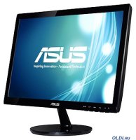  18.5" ASUS VS197DE Black LED, 1366x768, 5ms, 200 cd/m2, ASCR 50M:1, D-Sub