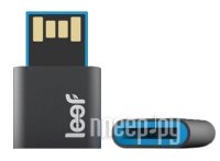   8GB USB Drive (USB 2.0) Leef Fuse Black/Black 