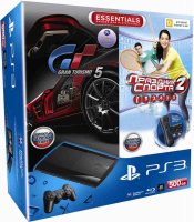   Sony PlayStation 3 500Gb + Gran Turismo 6 +   2 + Mover Starter Pack