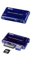 - /   Hama CardReaderWriter 1000 & 1, USB 2.0