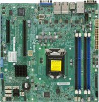   Supermicro X10SLM+-LN4F, 1xLGA1150, C224, Xeon E3-1200 v3, mATX