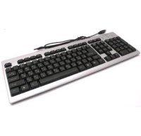  - Gembird KB-8300-SB-R Silver-Black (PS/2) 108 