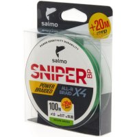   SALMO Sniper BP ALL R BRAID 4 Grass Green 120/017