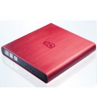 3Q 3QODD-T102H-TR08  DVDRW  USB-Power, ext, slim, red RTL