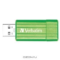   Verbatim Pinstripe 4GB, Eucalyptic Green