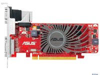  1Gb (PCI-E) ASUS HD5450 SILENT HM L V2 (HD5450, GDDR3, 64 bit, VGA, DVI, HDMI, Low Profil