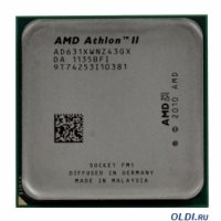 AMD Athlon II X4 631  Quad Core Llano 2.6GHz (Socket FM1, 4MB, 100W, 32 , 64bit) OEM