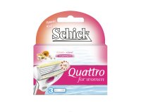   "Schick Quattro for Women Sensitive", 3 