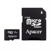 2Gb   microSD (T-Flash) Apacer (AP2GMCSD-R)