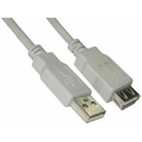  USB 2.0 (AM) -) USB2.0 (AF), 1.8m, 5bites (UC5011-018C) 