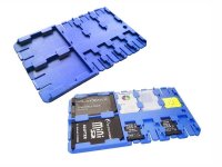   REFI Holder SD / microSD / SIM Blue