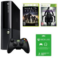   Microsoft XBox 360 E 4Gb + Kinect + Dance Central 3 + Kinect Adventures (S4G-00197