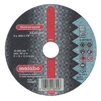   METABO Novorapid 125x1,0x22,2 616493000