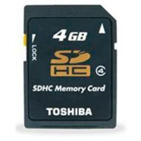   Toshiba (SD-K08GJ(BL5) High Speed Standard SDHC Memory Card 8Gb Class4