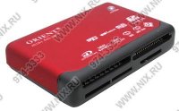  / Flash card all-in-1 USB2.0 Orient CR-02BR external, red