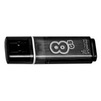  Flash USB Smart Buy 8GB Glossy series Black
