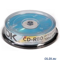  CD-R 80min 700Mb  DK 52  10  Cake Box