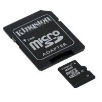 4Gb   microSDHC Kingston (MBLYG2/4GB) Class 4 SD, miniSD Adapters