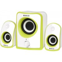  Defender JamSation S10 White-Green (2x2.5W +Subwoofer 5W) (65610)