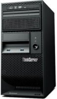 Lenovo ThinkServer TS140  G3220 (3 GHz)/1x4GbUD/RAID 0/1/10/5)/NonHotPlug LFF(0/4)/DVDRW/Inte