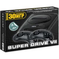   Sega Super Drive 7 30-in-1, black 