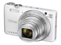  Nikon CoolPix S6600 (White) (16Mpx, 25-300mm, 12x, F3.3-6.3, JPG,SDXC, 3.0",USB2.0,WiFi, AV,