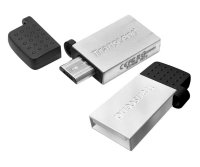   16GB USB Drive (USB 2.0) Transcend 380, Silver Plated (TS16GJF380S)