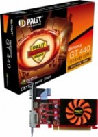 Palit GeForce GT 440  PCI-E 1Gb 128bit GDDR3 GF108 40  780/1600Mhz DVI(HDCP)/HDMI/VGA RT