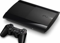   Sony PlayStation 3 Super Slim 12Gb black + Dualshock 3 (CECH-4208A)