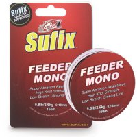  Sufix Feeder mono Burgundy 150  0.20 