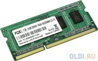   SO-DIMM DDR-III Foxline 2Gb 1600MHz PC-12800 (FL1600D3S11SL-2G(S))
