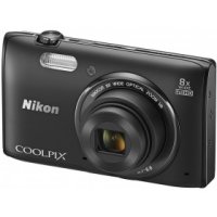  Nikon Coolpix S5300 Black (16.3Mp, 8x zoom, 3.0", WiFi, SDXC)
