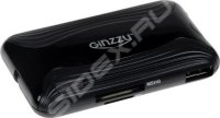   Ginzzu GR-418UB 16-in-1 USB2.0 ext/SD/microSD/MMC/MS/MSduo/microMS 