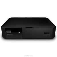 WD TV Media Player (WDBPUF0000NBK-EESN) (FullHD A/V Player, HDMI, RCA, USB, LAN, WiFi, Miracast, 