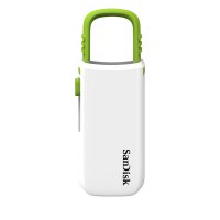 USB Flash  SanDisk 8Gb Cruzer U White/Green (SDCZ59-008G-B35WG) USB2.0