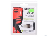  8Gb Kingston microDuo (DTDUO/8GB), USB2.0, USB2.0 + Micro USB (OTG), Brown, RTL