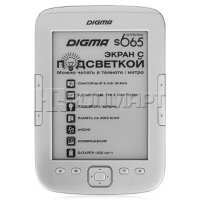   Digma S665 6" E-Ink HD Pearl frontlight capacitive touch 600Mhz 128Mb/4Gb 