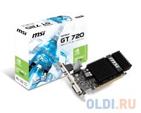  MSI Geforce Gt 720 2Gb Gddr3, 64 bit, Hdcp, Vga, Dvi, Hdmi, Retail (N720-2Gd3Hlp)