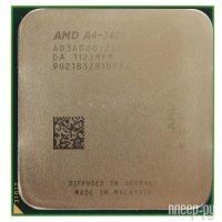 AMD A4 X2 3400  Dual Core Llano 2.7GHz (Socket FM1,L2 1MB, 600MHz, 65W, 32nm, 64bit) OEM