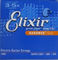 Elixir 12002    Anti Rust NanoWeb Super Light (009-011-016-024-032-042)