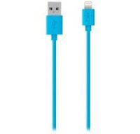 Belkin F8J023bt04-BLU Lightning to USB Cable, Blue    iPhone/iPad/iPod, ,