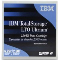   Imation/IBM Ultrium LTO6 data cartridge with barcode label (00V7590 + label), 2,5