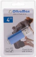  USB Flash Drive 4Gb - OltraMax 30 Blue OM004GB30-Bl