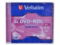 DVD+R Disc Verbatim 8.5Gb 8x Double Layer (43540/43541/43682)