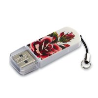  USB Flash Drive 8Gb - Verbatim Mini Tattoo Edition USB 2.0 Rose 49881
